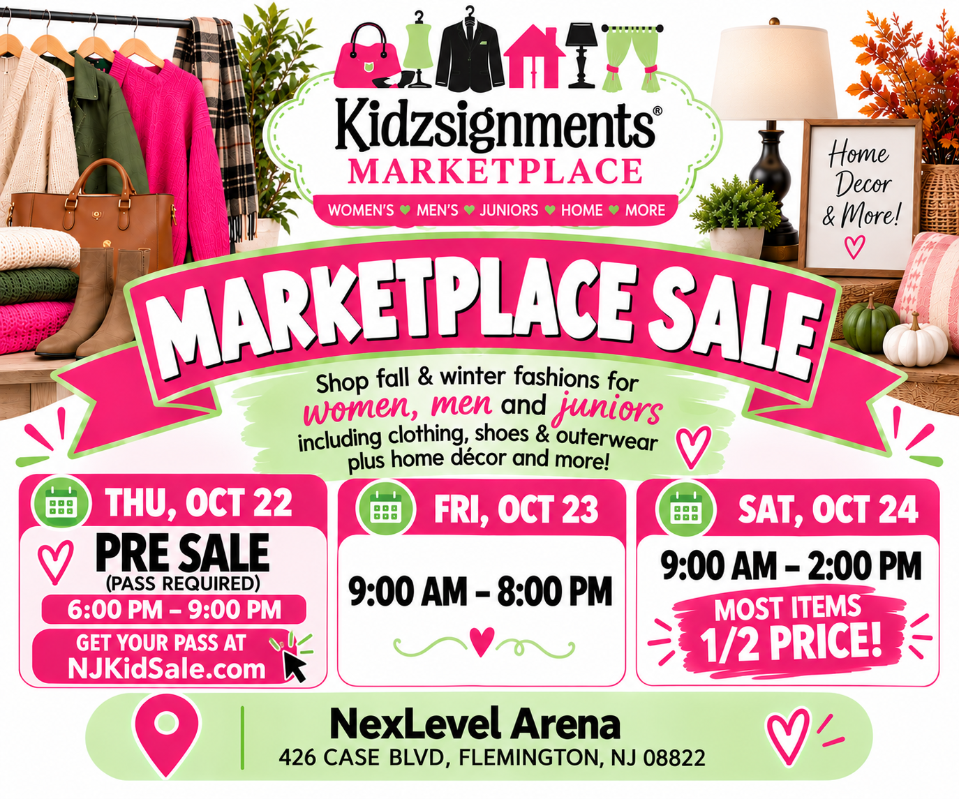Kidzsignments Marketplace Fall Sale